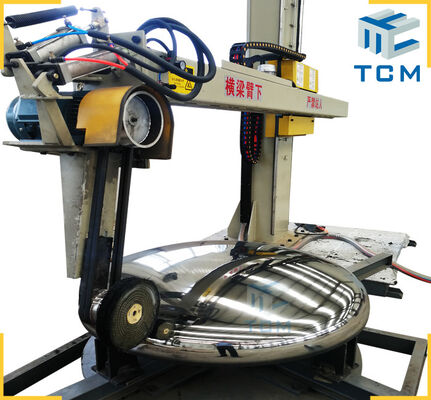 Automatisation de la machine de polissage pour les extrémités des assiettes, le polissage de la surface extérieure intérieure de Trancar Industries Chine