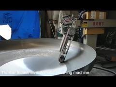 380V 400V 415V Tête de récipient en acier Bouchon de cylindre Machine de polissage CNC